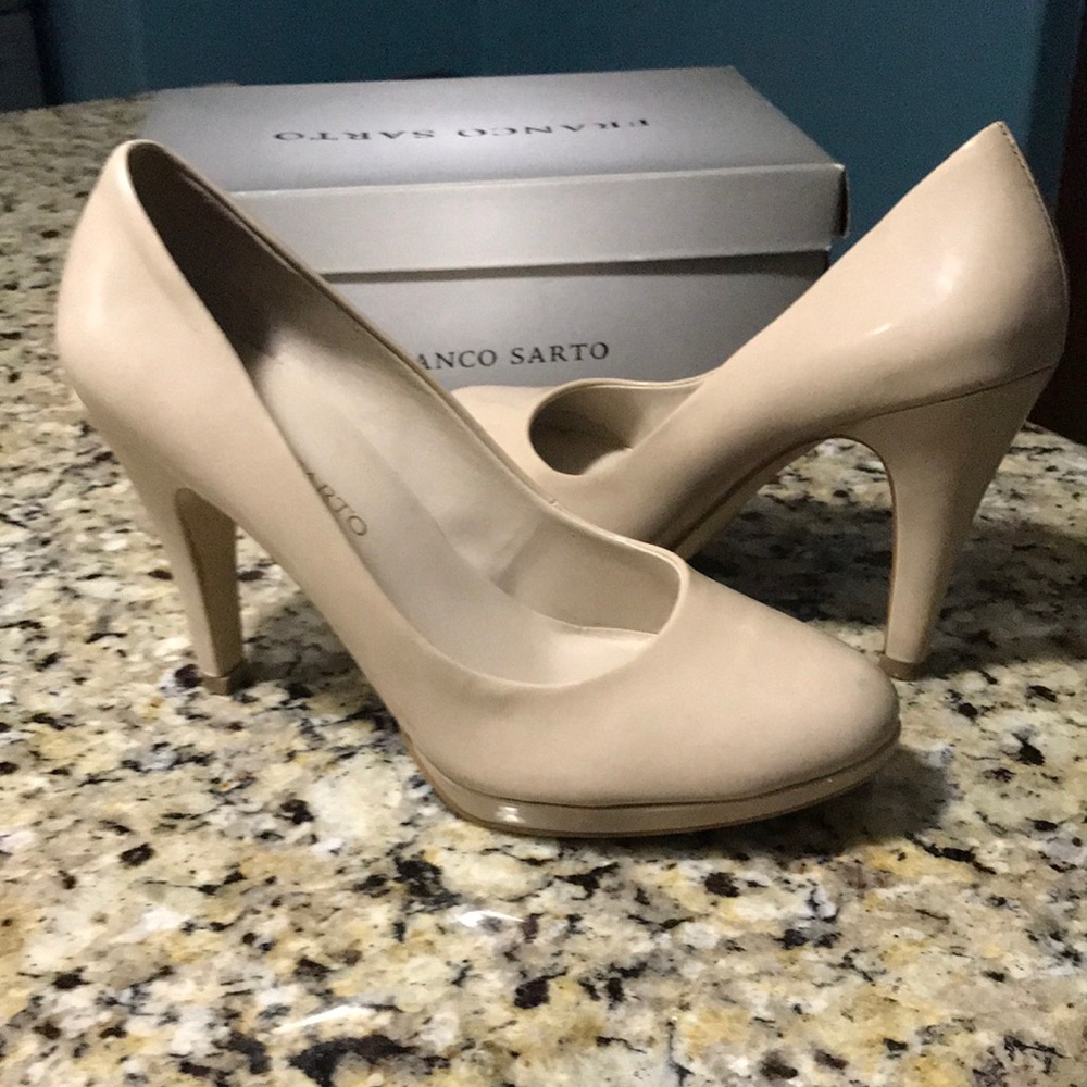 Franco Sarto Nude Pump